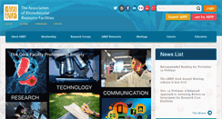 Desktop Screenshot of abrf.org